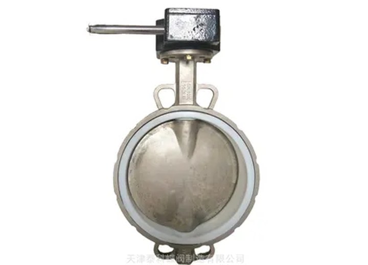 D71F PTFE Lined Manual PTFE Lined Butterfly Valve