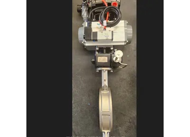 D671X/J-10/16 Pneumatic Wafer Butterfly Valve