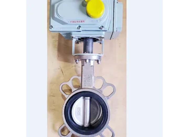 D971X-16P Stainless Steel Electric Wafer Butterfly Valve