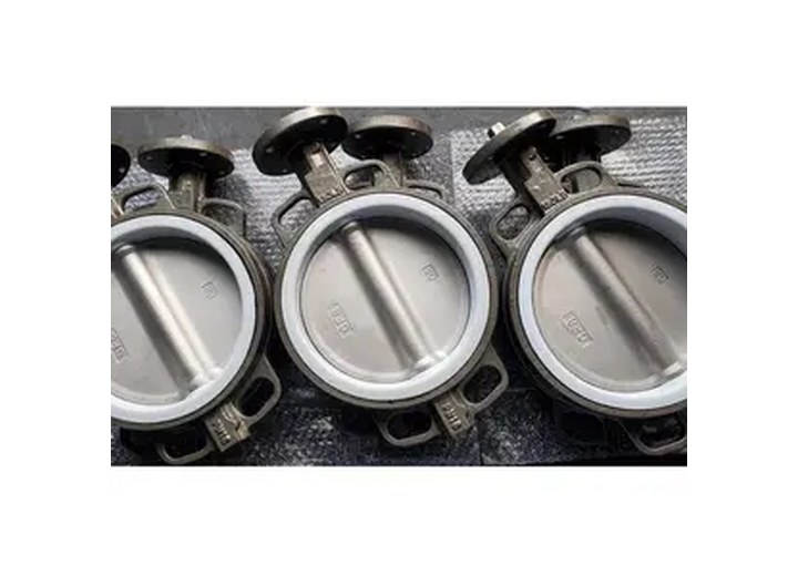 D71FP-10C Stainless Steel Pneumatic Butterfly Valve