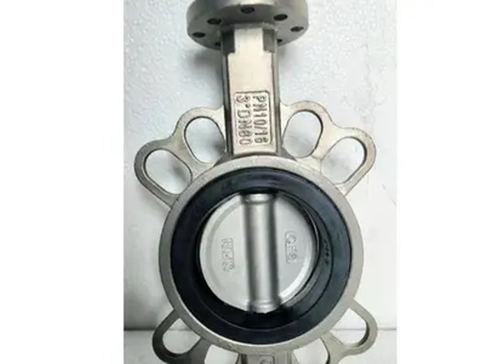 Stainless Steel PTFE Lined Flanged Butterfly Valve