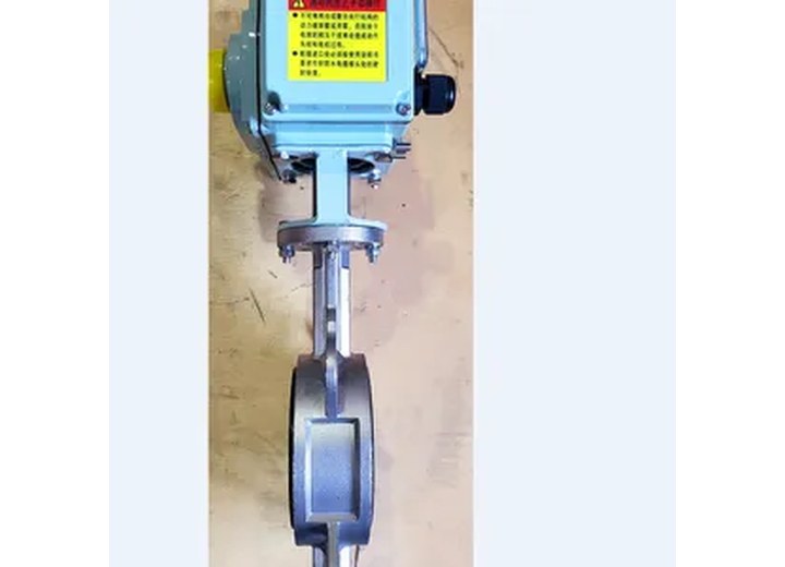 D971X-16P Stainless Steel Electric Wafer Butterfly Valve