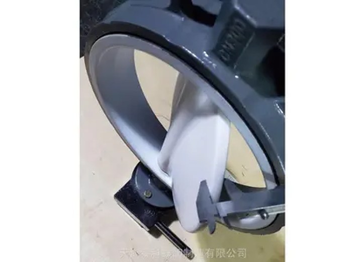 D371F4-10C Carbon Steel PTFE Lined PTFE Lined Butterfly Valve