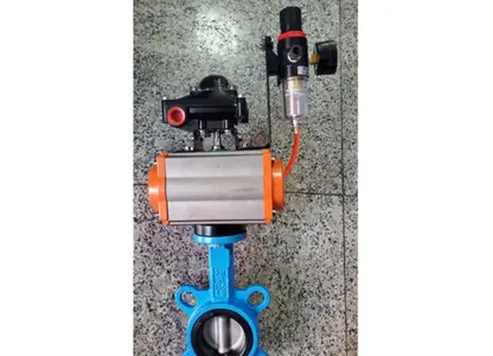 D671X-16Q Pneumatic Wafer Butterfly Valve