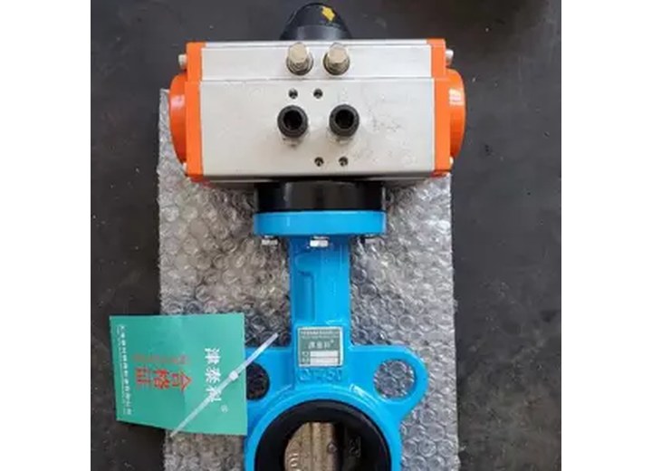 D671X-16 Stainless Steel Ductile Iron Pneumatic Wafer Butterfly Valve