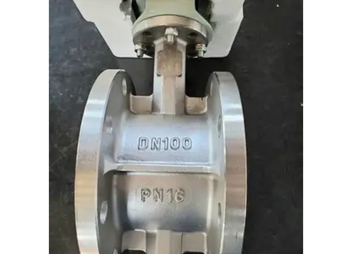 D941X-16P Stainless Steel Electric Flanged Butterfly Valve