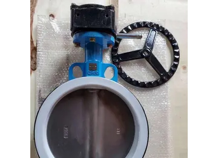 D371F4-16Q/2507 PTFE Lined Wafer Butterfly Valve