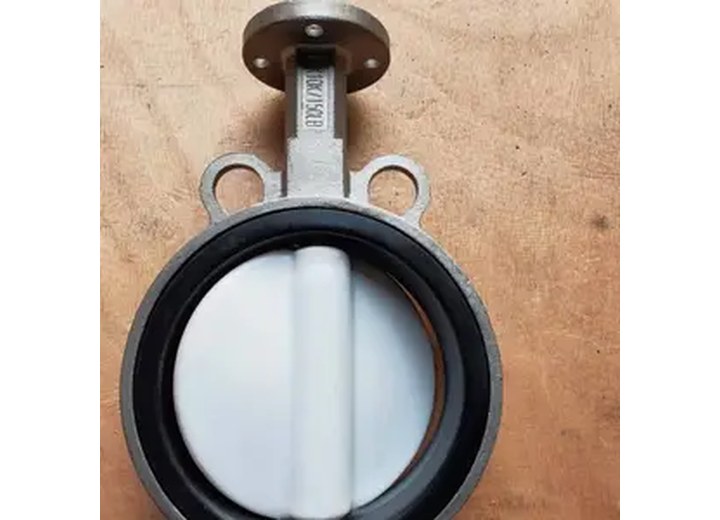 D71F4-10/16P Stainless Steel PTFE Lined PTFE Lined Butterfly Valve