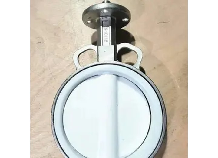 D71F-10P Stainless Steel PTFE Lined PTFE Lined Butterfly Valve